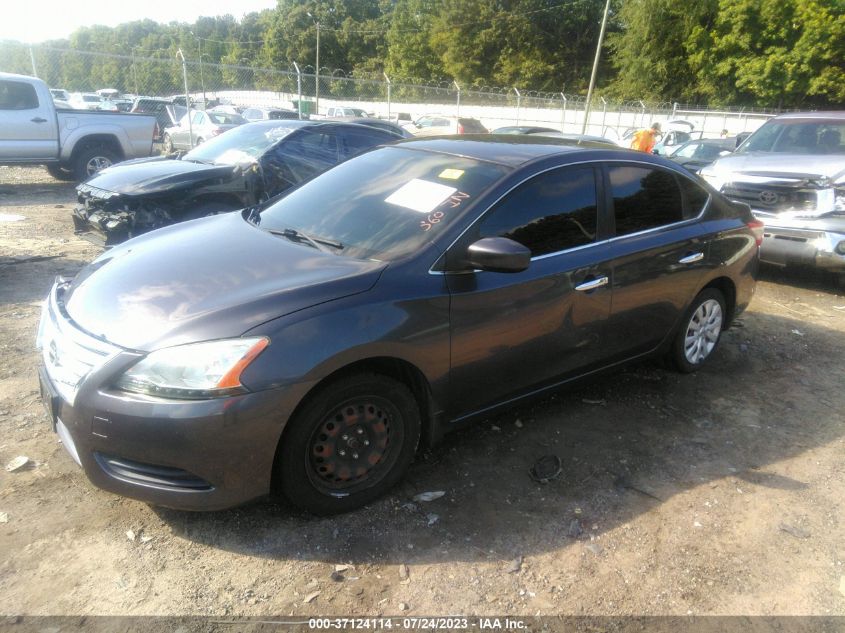 2013 NISSAN SENTRA S - 3N1AB7AP9DL765898