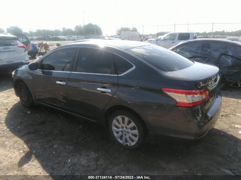 2013 NISSAN SENTRA S - 3N1AB7AP9DL765898