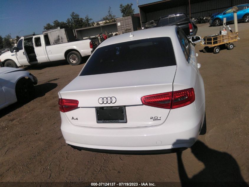 2013 AUDI A4 PREMIUM - WAUBFAFL5DN003920