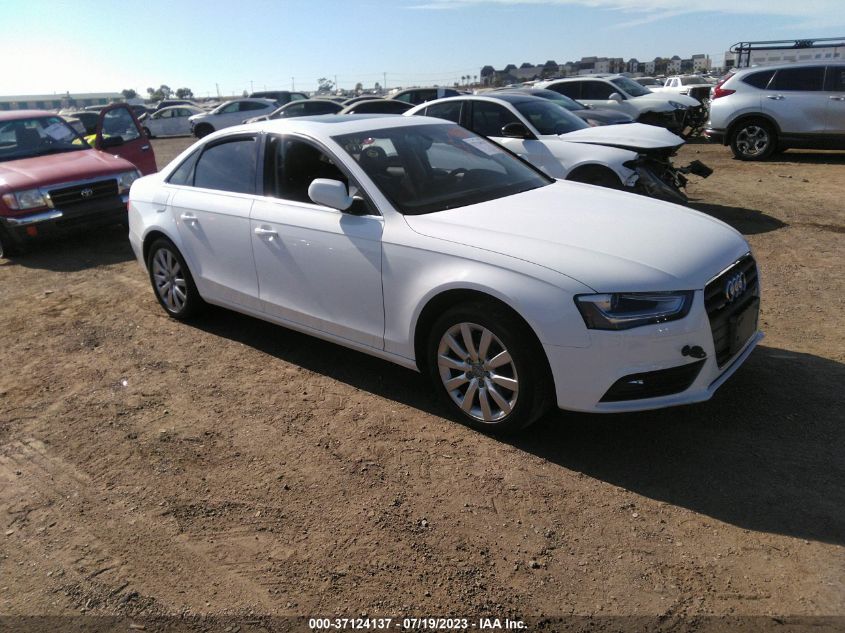 2013 AUDI A4 PREMIUM - WAUBFAFL5DN003920