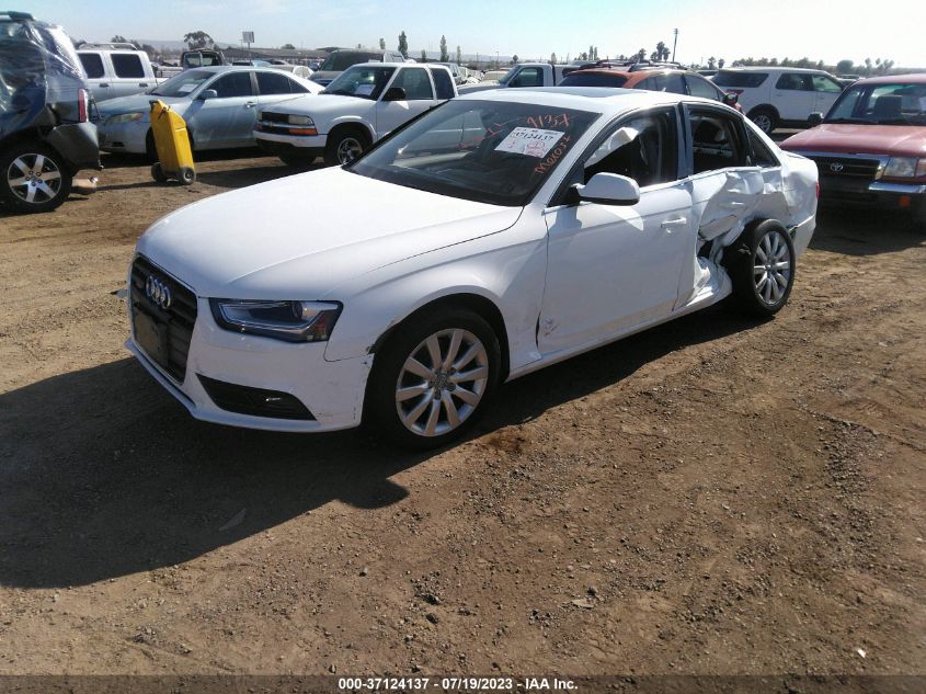 2013 AUDI A4 PREMIUM - WAUBFAFL5DN003920