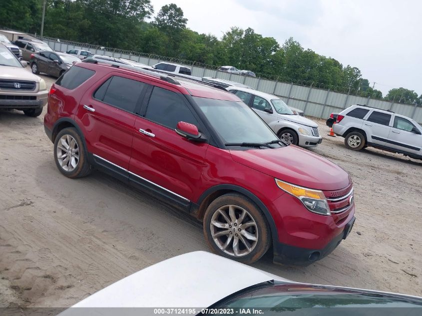 2013 FORD EXPLORER LIMITED - 1FM5K7F87DGA96224