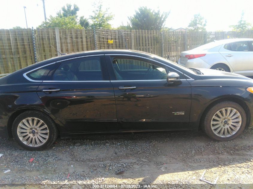 2014 FORD FUSION ENERGI TITANIUM - 3FA6P0SU7ER397693