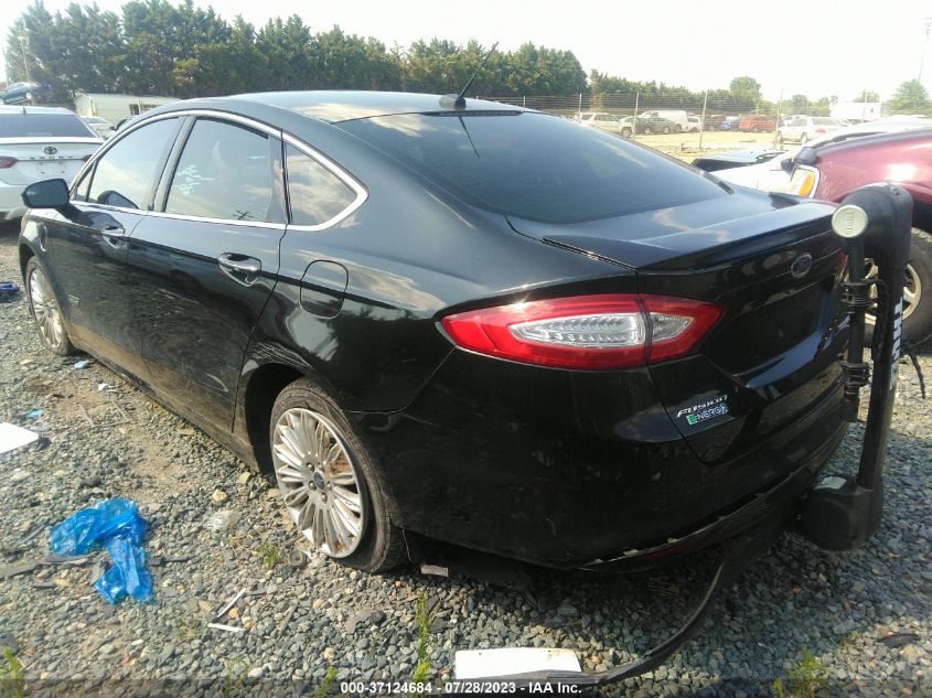 2014 FORD FUSION ENERGI TITANIUM - 3FA6P0SU7ER397693