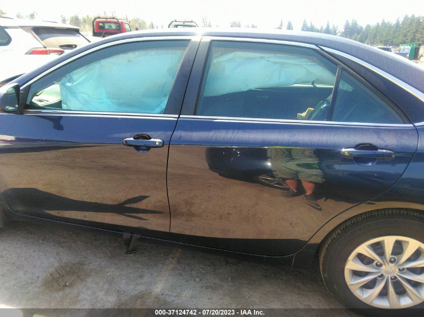2016 TOYOTA CAMRY XLE/SE/LE/XSE - 4T1BF1FK2GU612950