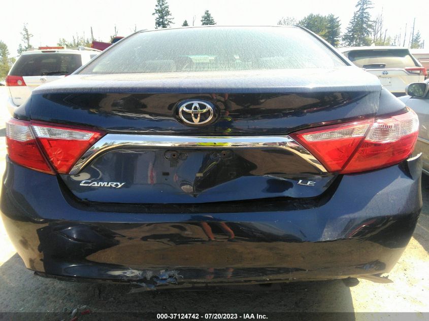 2016 TOYOTA CAMRY XLE/SE/LE/XSE - 4T1BF1FK2GU612950