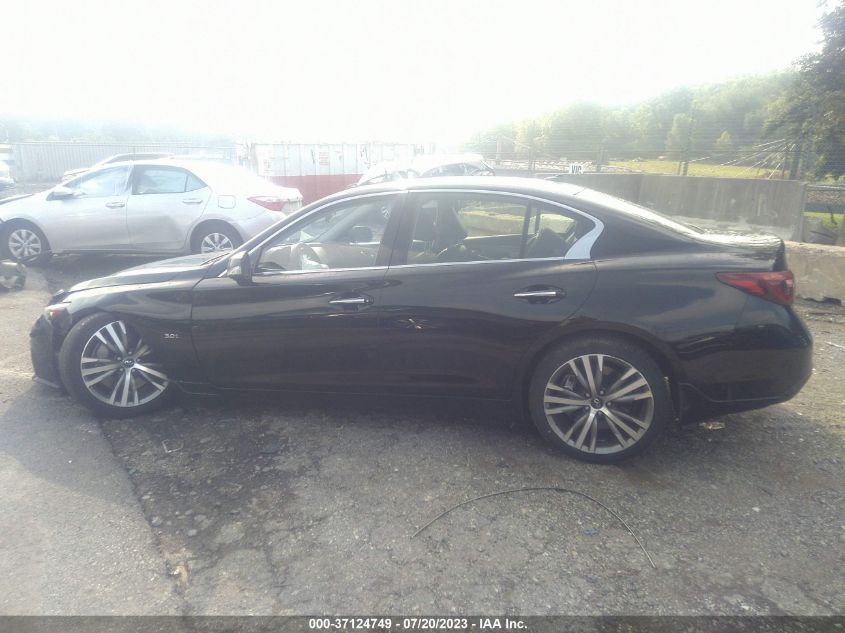 2019 INFINITI Q50 3.0T SPORT - JN1EV7AR0KM555753