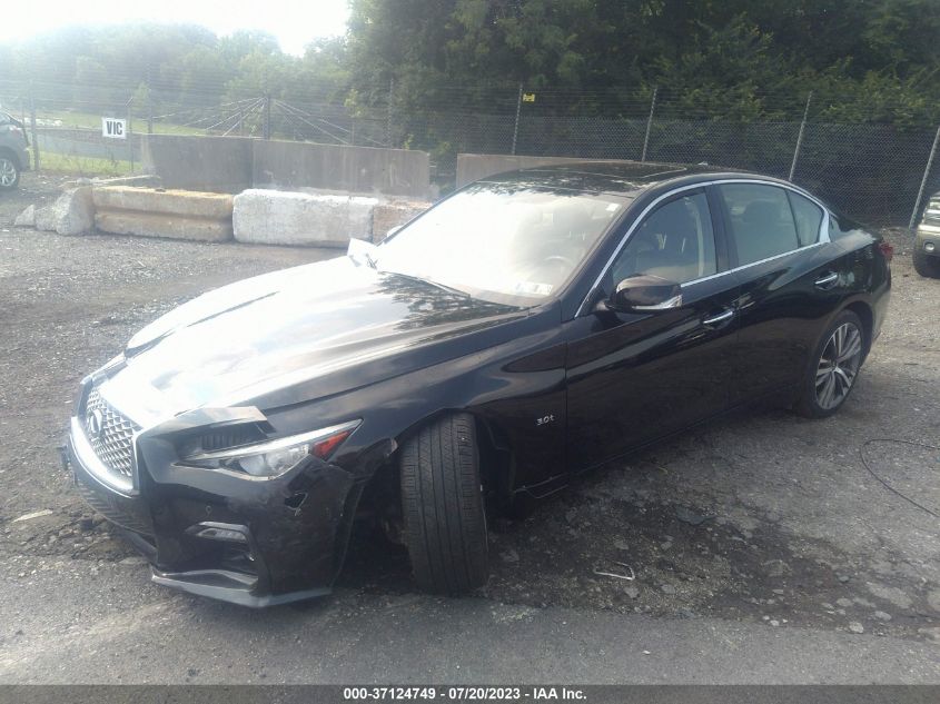 2019 INFINITI Q50 3.0T SPORT - JN1EV7AR0KM555753