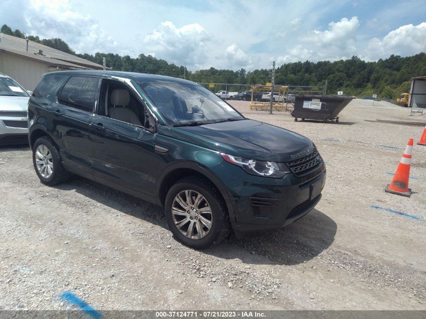 2017 LAND ROVER DISCOVERY SPORT SE - SALCP2BG1HH692953