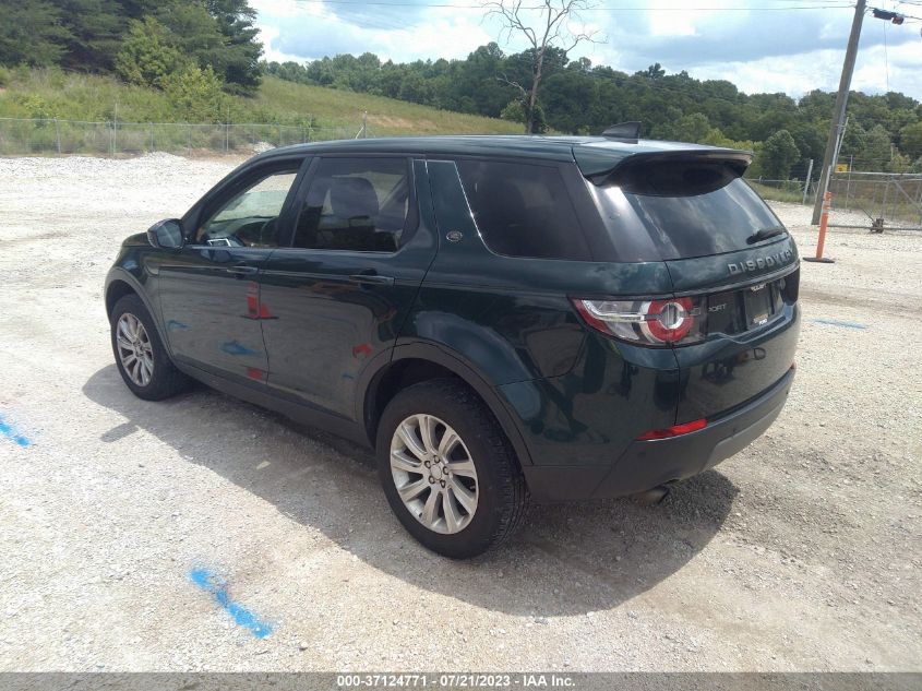 2017 LAND ROVER DISCOVERY SPORT SE - SALCP2BG1HH692953
