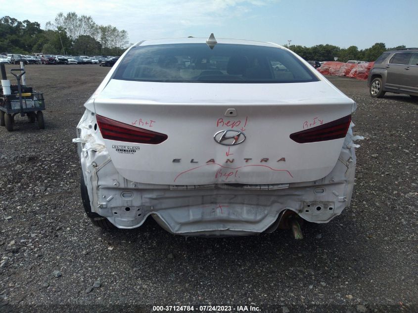 2019 HYUNDAI ELANTRA SEL - 5NPD84LF8KH465567