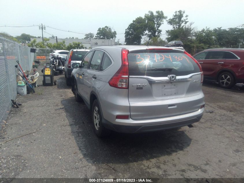 2016 HONDA CR-V LX - 5J6RM4H32GL133847