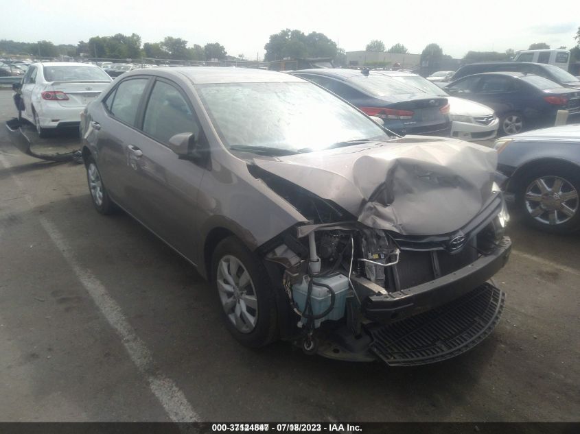 2015 TOYOTA COROLLA LE - 2T1BURHE5FC477409