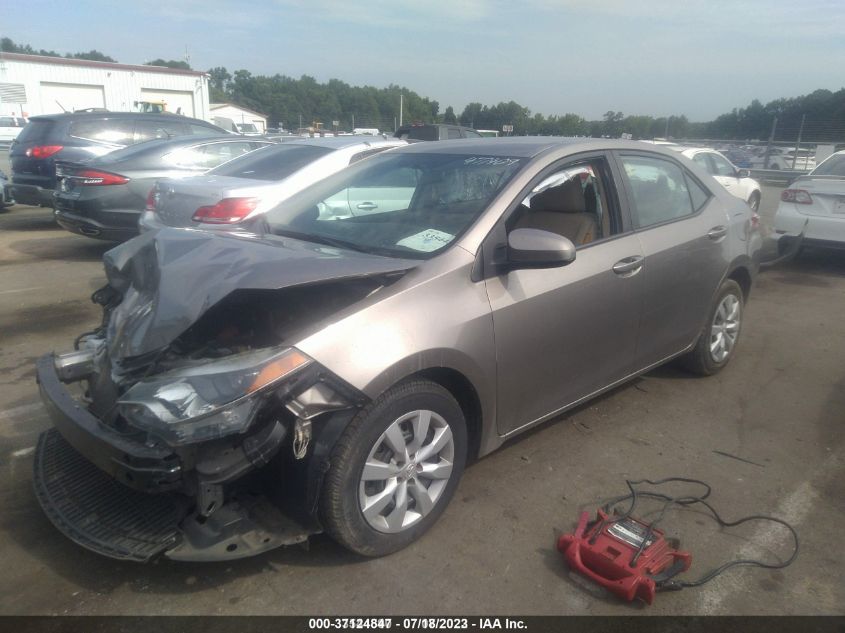 2015 TOYOTA COROLLA LE - 2T1BURHE5FC477409