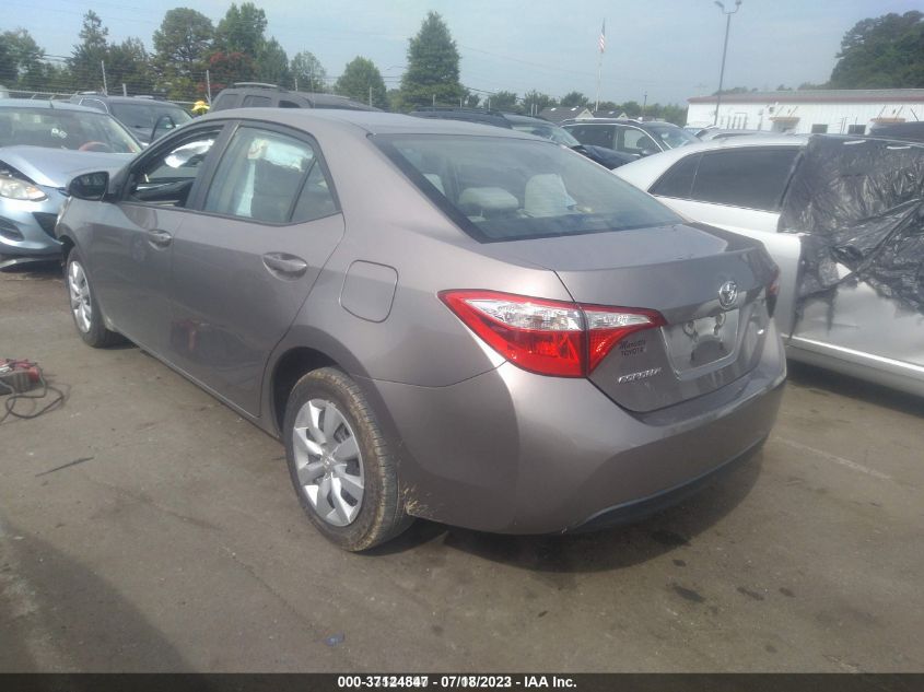 2015 TOYOTA COROLLA LE - 2T1BURHE5FC477409
