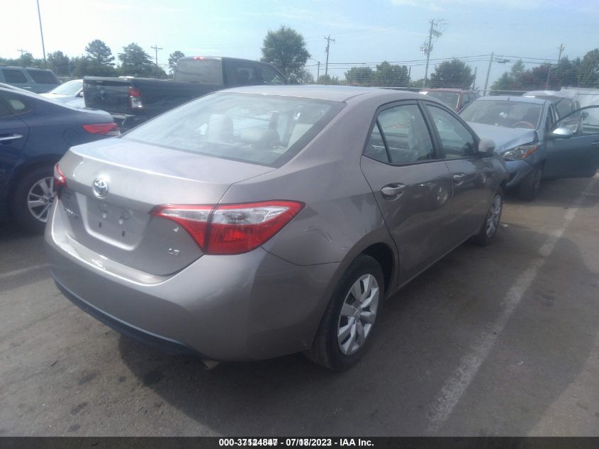 2015 TOYOTA COROLLA LE - 2T1BURHE5FC477409