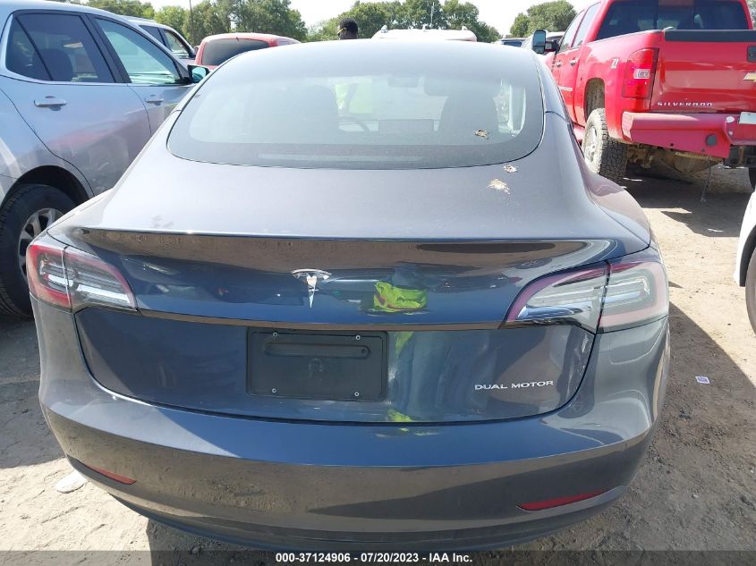 2022 TESLA MODEL 3 LONG RANGE - 5YJ3E1EB9NF257830