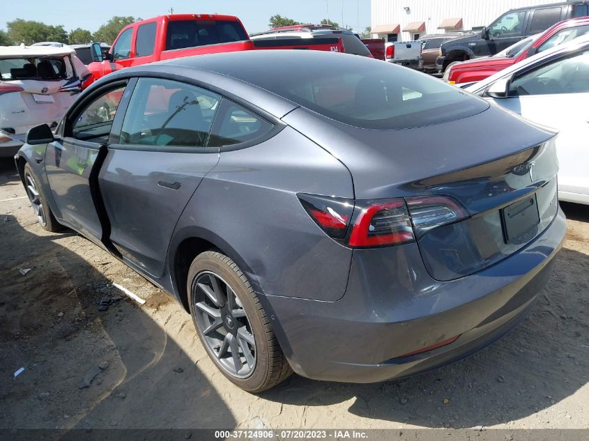 2022 TESLA MODEL 3 LONG RANGE - 5YJ3E1EB9NF257830