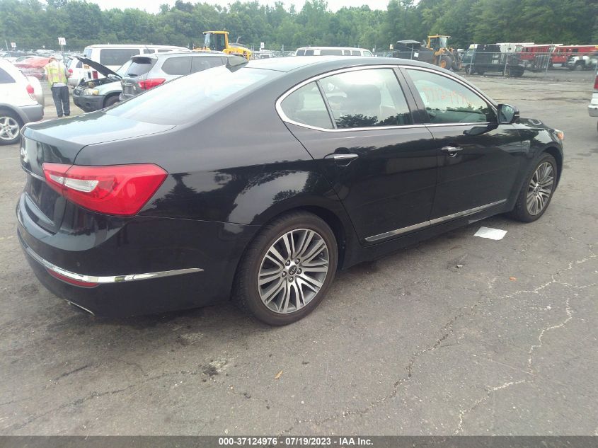 2015 KIA CADENZA PREMIUM KNALN4D74F5195199