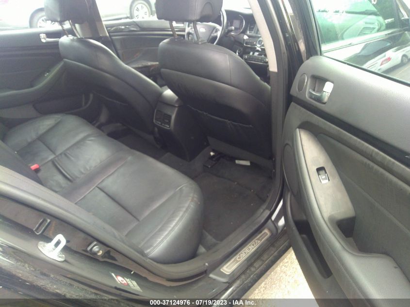 2015 KIA CADENZA PREMIUM KNALN4D74F5195199