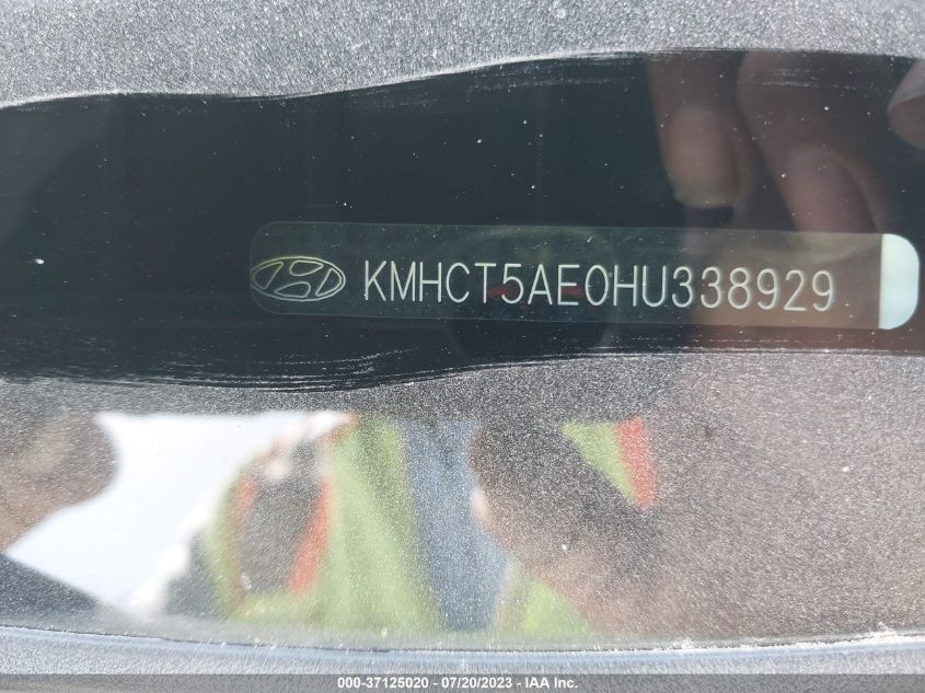 2017 HYUNDAI ACCENT SE - KMHCT5AE0HU338929