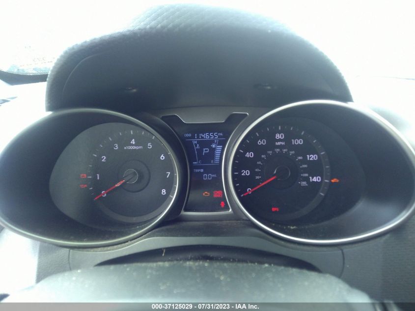 2013 HYUNDAI VELOSTER W/GRAY INT - KMHTC6AD9DU109463