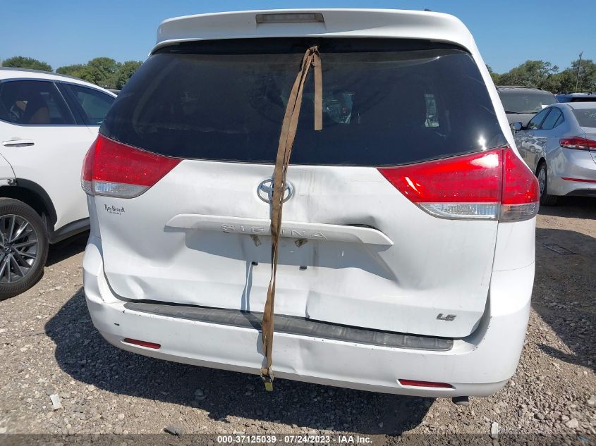2013 TOYOTA SIENNA LE - 5TDKK3DC3DS372119