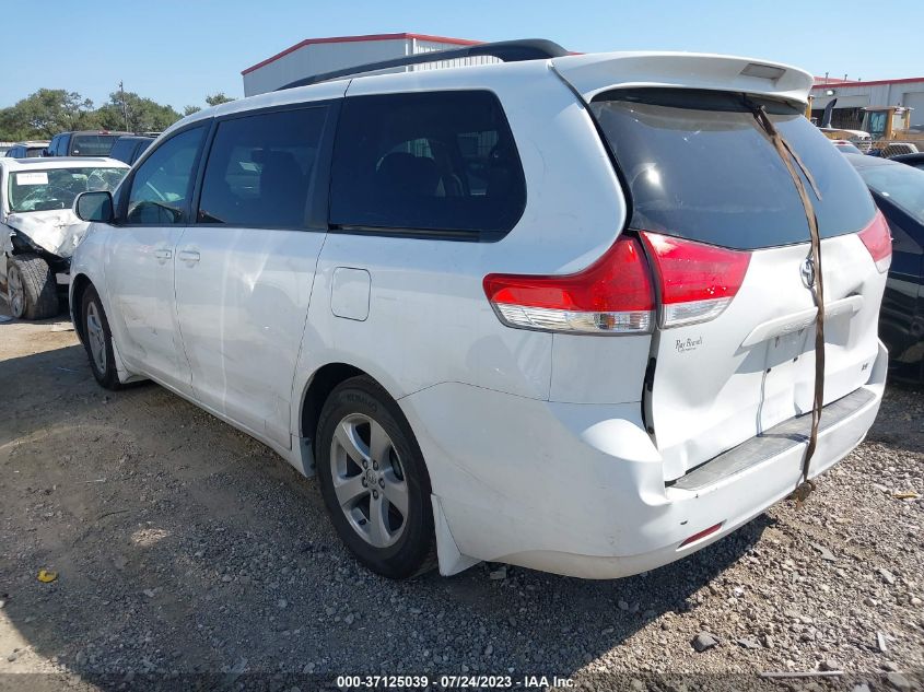 2013 TOYOTA SIENNA LE - 5TDKK3DC3DS372119