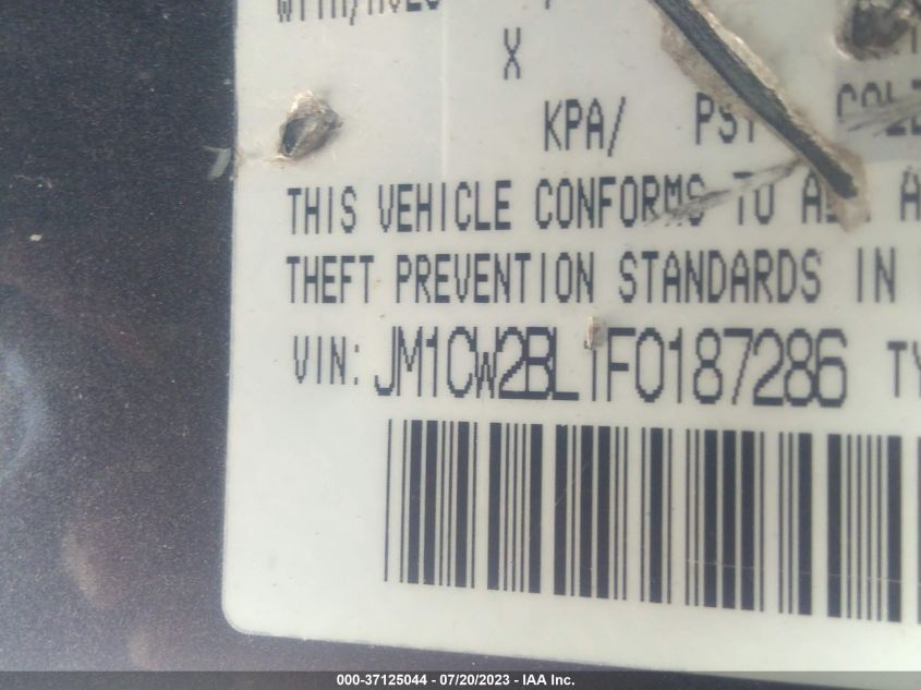 2015 MAZDA MAZDA5 SPORT - JM1CW2BL1F0187286