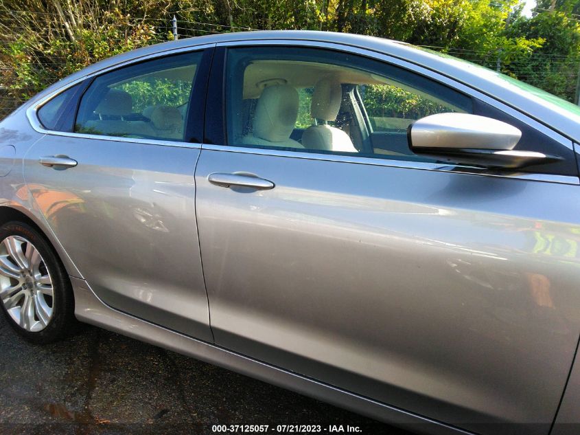 2015 CHRYSLER 200 LIMITED - 1C3CCCAB0FN609286