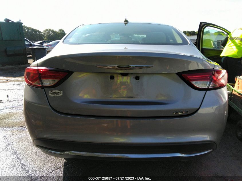 2015 CHRYSLER 200 LIMITED - 1C3CCCAB0FN609286