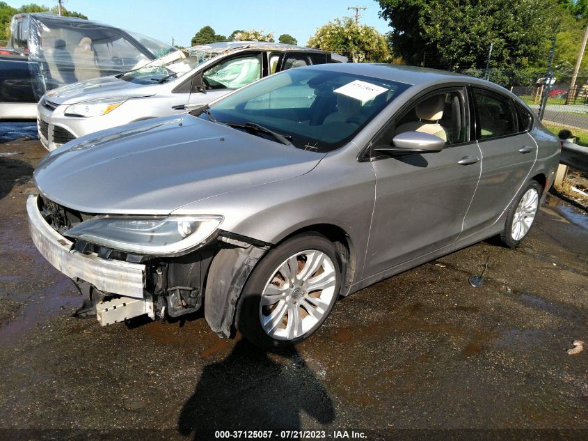 2015 CHRYSLER 200 LIMITED - 1C3CCCAB0FN609286