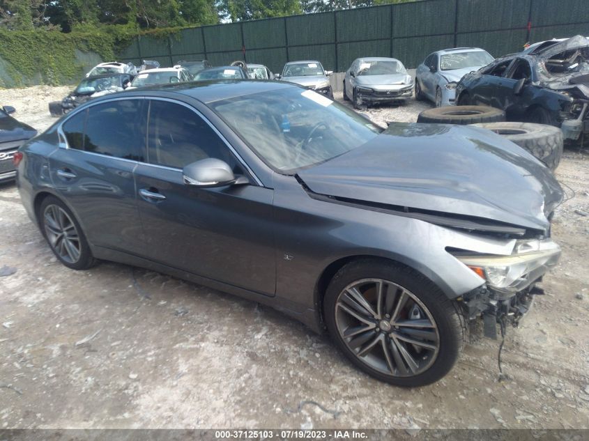 2014 INFINITI Q50 SPORT - JN1BV7AR8EM691989