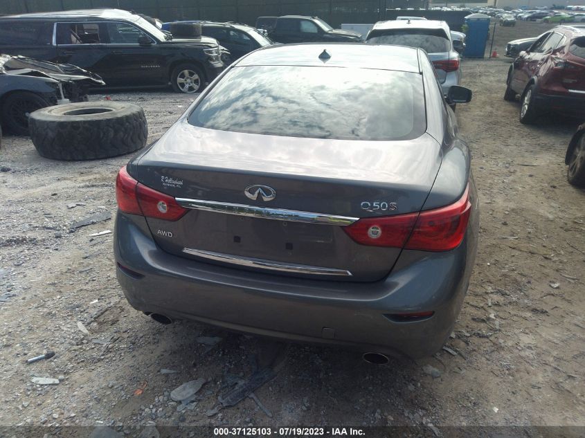 2014 INFINITI Q50 SPORT - JN1BV7AR8EM691989