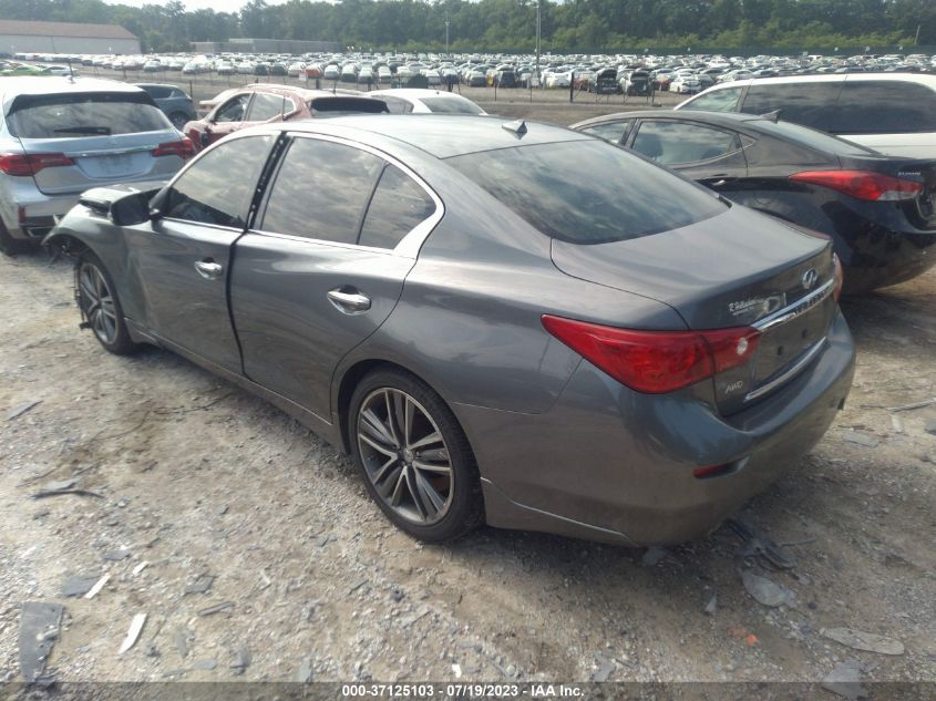 2014 INFINITI Q50 SPORT - JN1BV7AR8EM691989