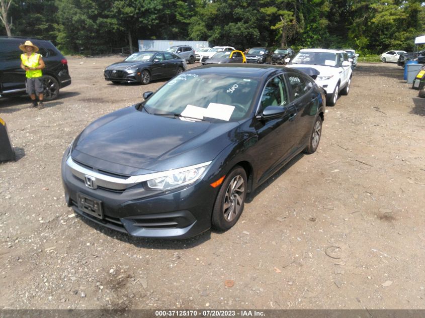 2018 HONDA CIVIC SEDAN EX - 2HGFC2F70JH520117