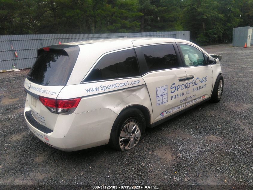 2016 HONDA ODYSSEY LX - 5FNRL5H20GB134519