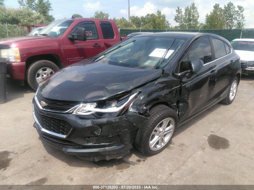 2017 CHEVROLET CRUZE LT - 3G1BE6SM6HS612598