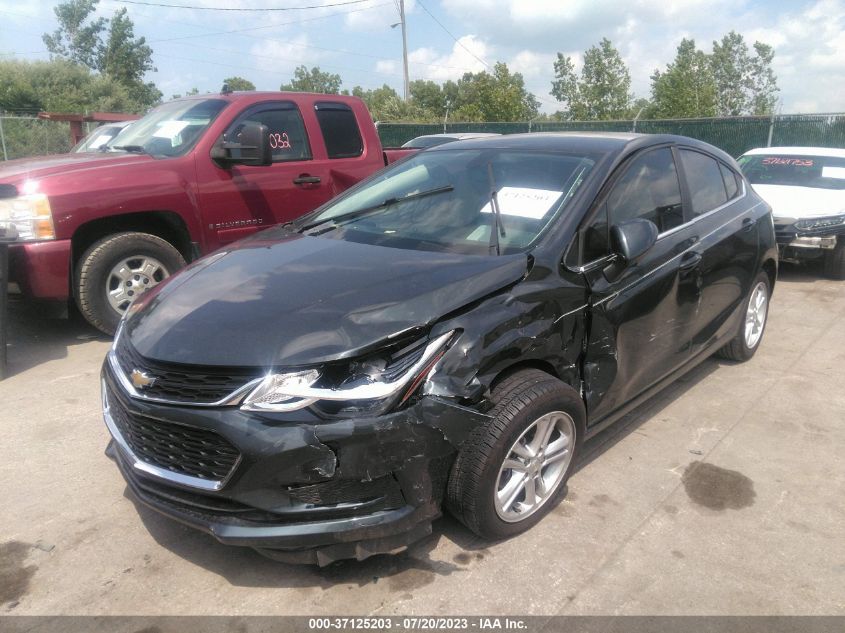 2017 CHEVROLET CRUZE LT - 3G1BE6SM6HS612598