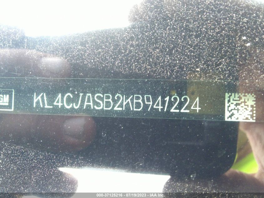 2019 BUICK ENCORE PREFERRED - KL4CJASB2KB941224