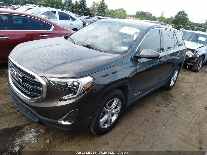 2020 GMC TERRAIN SLE - 3GKALMEV5LL105801