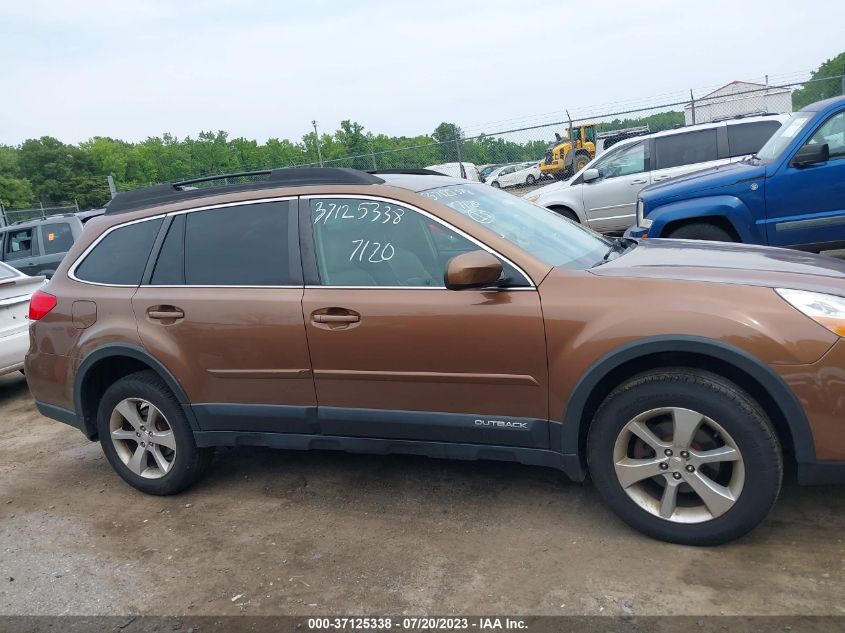 2013 SUBARU OUTBACK 2.5I LIMITED - 4S4BRCKC0D3275777