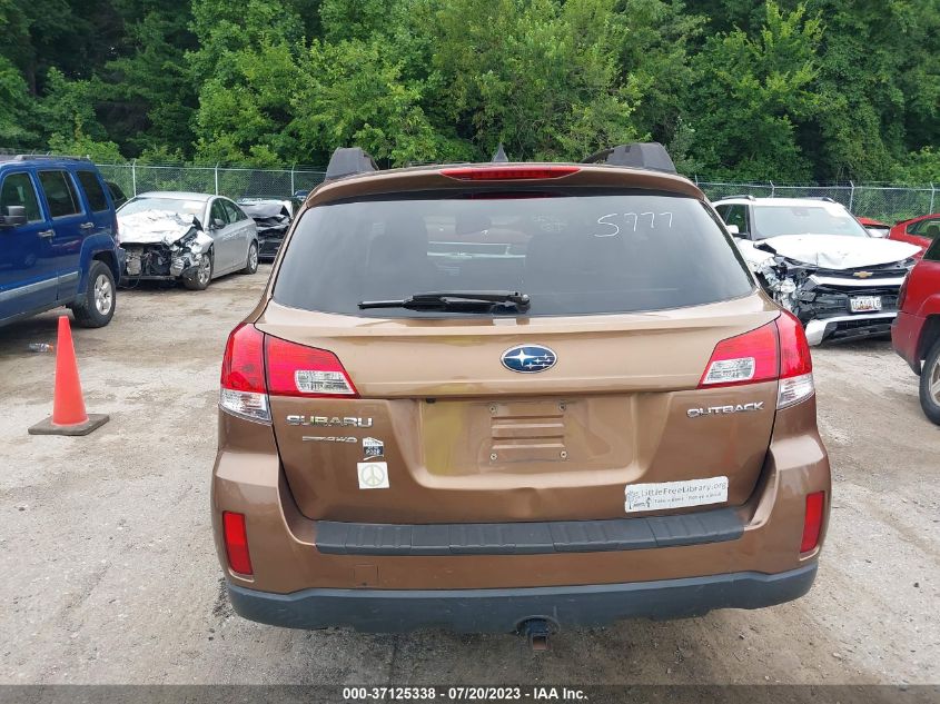 2013 SUBARU OUTBACK 2.5I LIMITED - 4S4BRCKC0D3275777