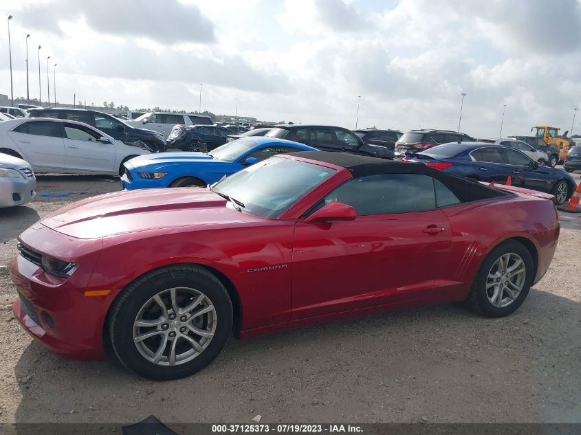 2014 CHEVROLET CAMARO LT - 2G1FB3D37E9319444
