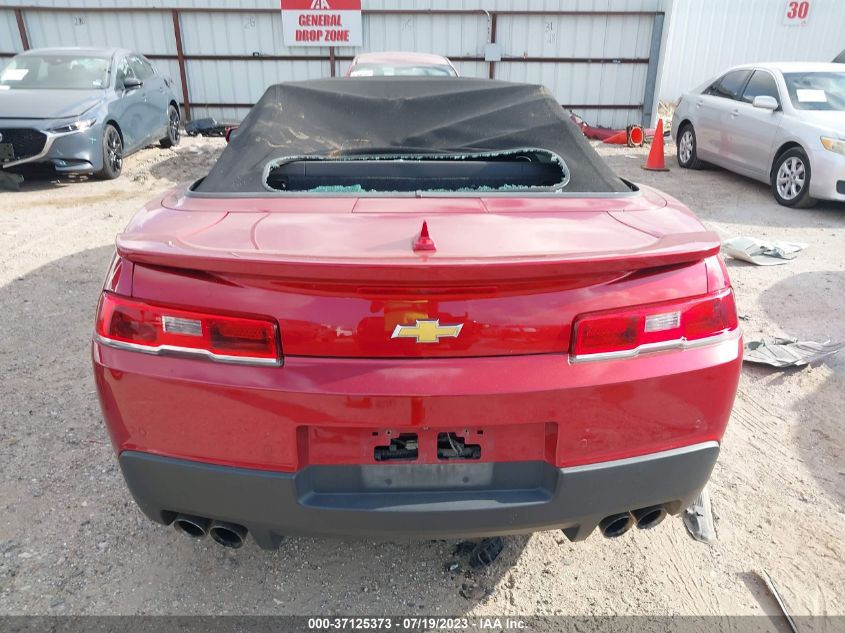 2014 CHEVROLET CAMARO LT - 2G1FB3D37E9319444