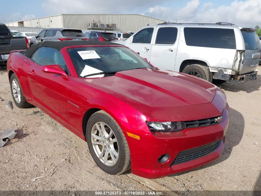 2014 CHEVROLET CAMARO LT - 2G1FB3D37E9319444