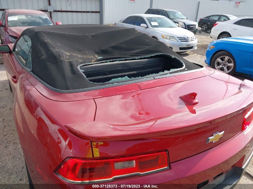 2014 CHEVROLET CAMARO LT - 2G1FB3D37E9319444