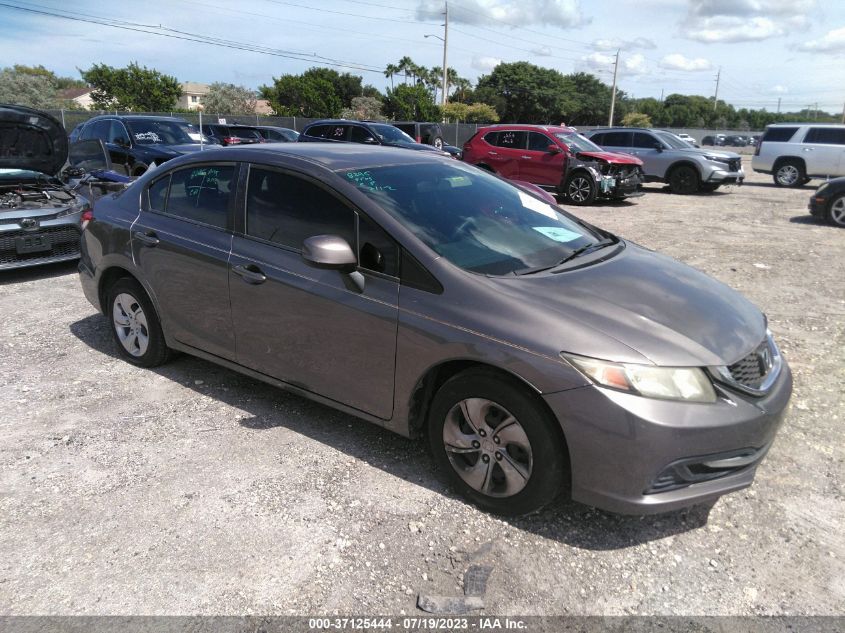 2013 HONDA CIVIC SDN LX - 19XFB2F54DE012393