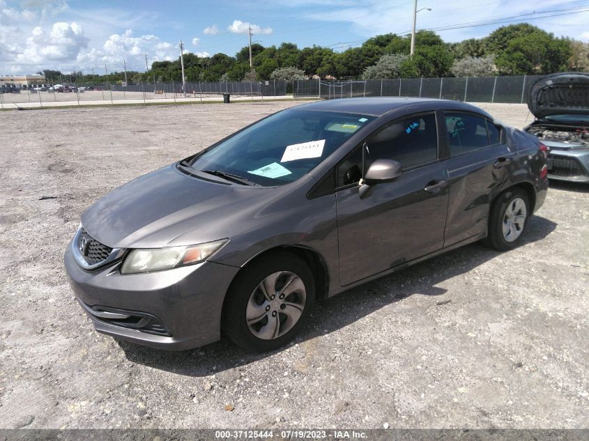2013 HONDA CIVIC SDN LX - 19XFB2F54DE012393