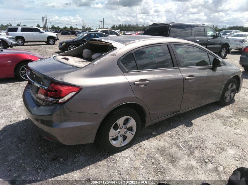 2013 HONDA CIVIC SDN LX - 19XFB2F54DE012393
